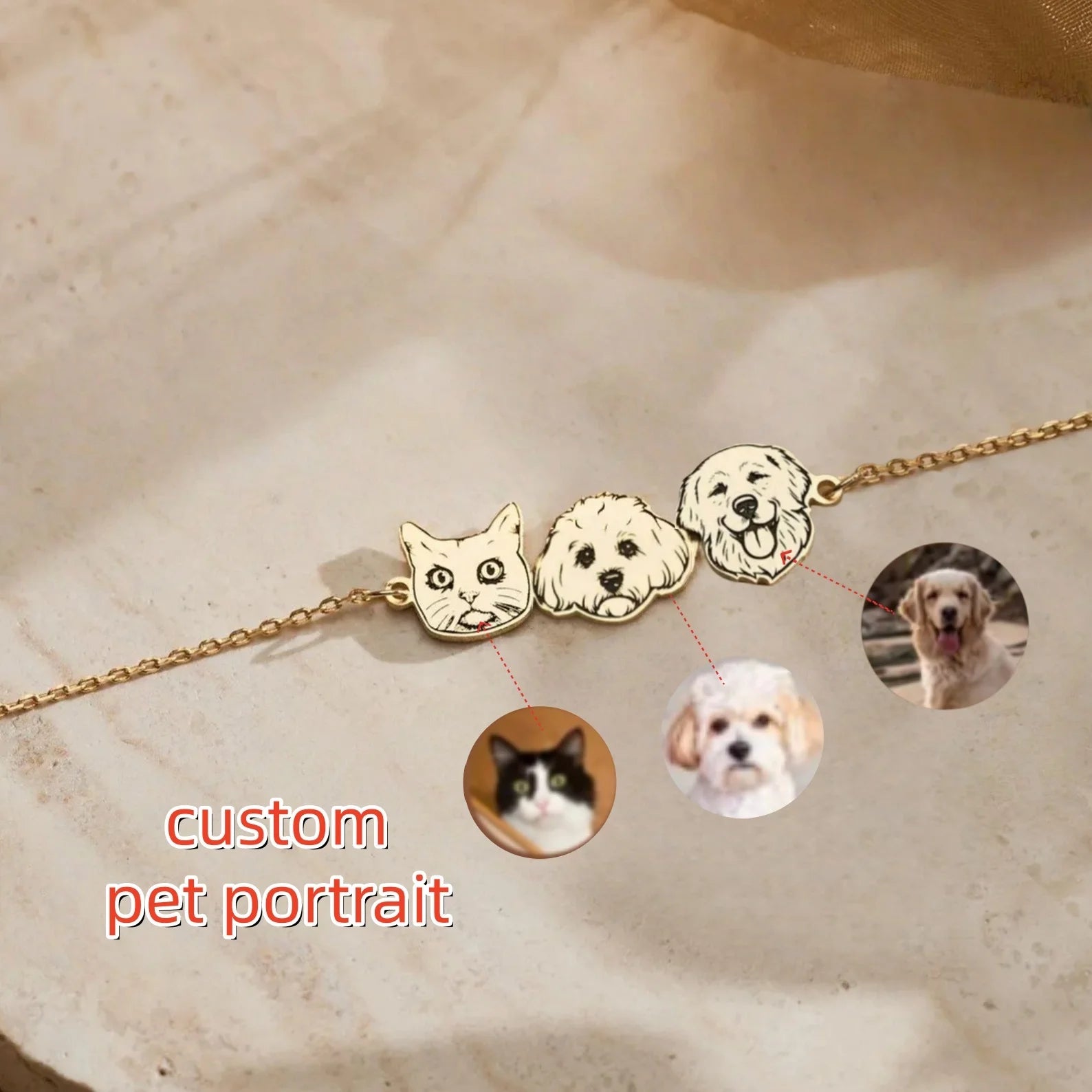 Elegant Jewelry with Your Dog or Cat