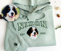 Personalized Hoodie with Pet Portrait