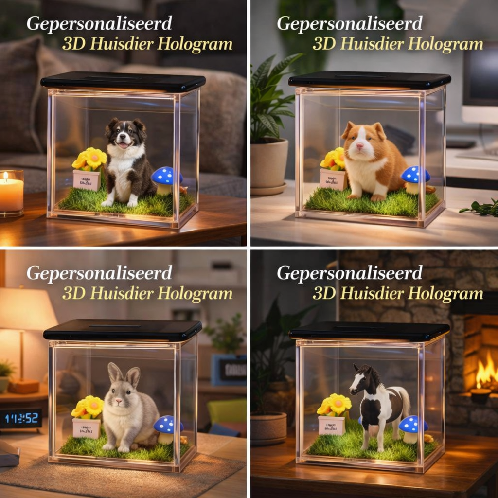 Holographic Pet Memorial LED